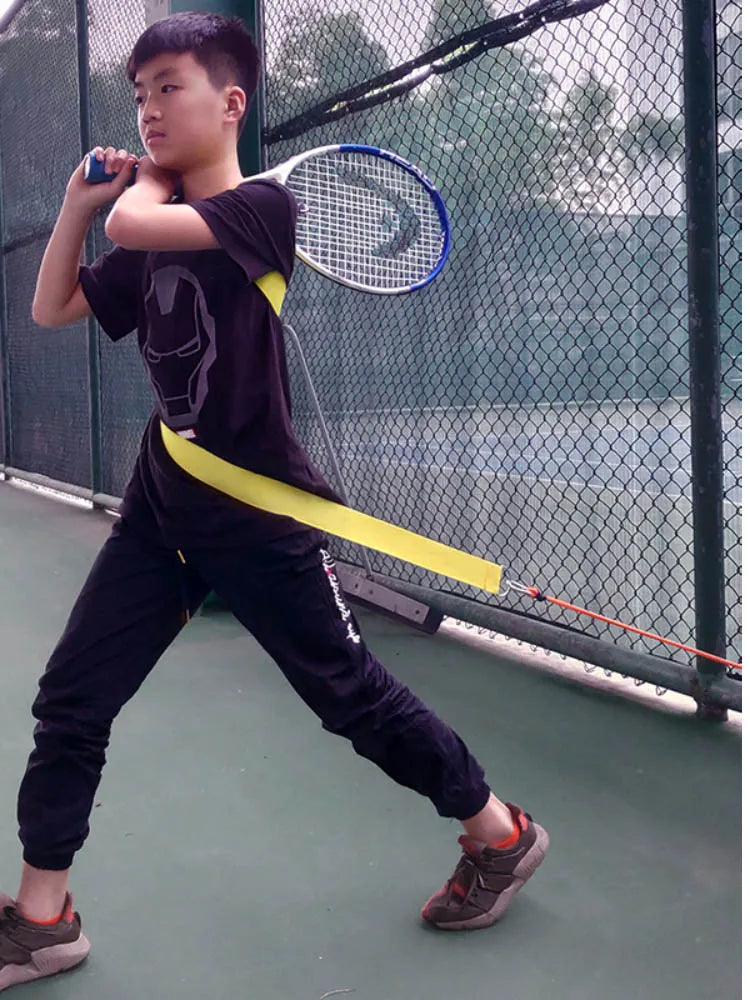 Tennis Training Belt Tennis Trainer Ball Machine Tenis Swivel Self-study Exercise Main Exercise Training Tool Equipment