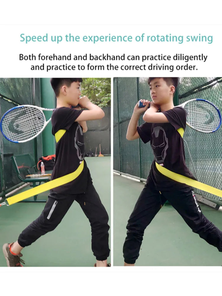 Tennis Training Belt Tennis Trainer Ball Machine Tenis Swivel Self-study Exercise Main Exercise Training Tool Equipment