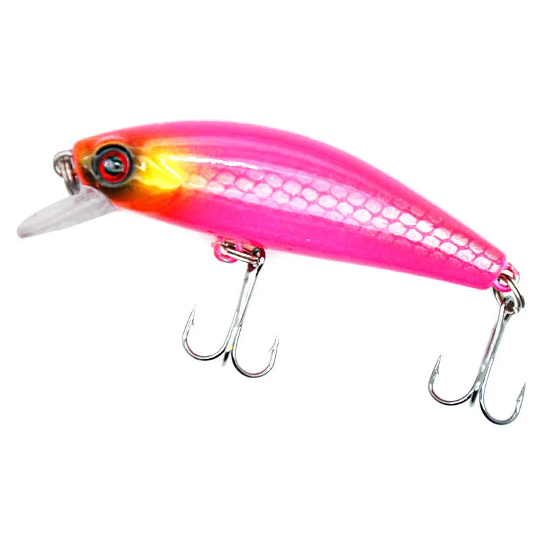Minnow Fishing Lure Winter Sinking for Fishing Tackle Wobbler Artificial Bait Goods Pike Pesca Trout Lure Spinning Carp Hooks