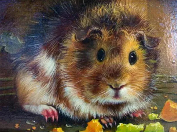 Huacan 5d Diamond Painting New Arrivals Guinea Pig Cross Stitch Embroidery Pet Rat Mosaic Mouse Home Decor