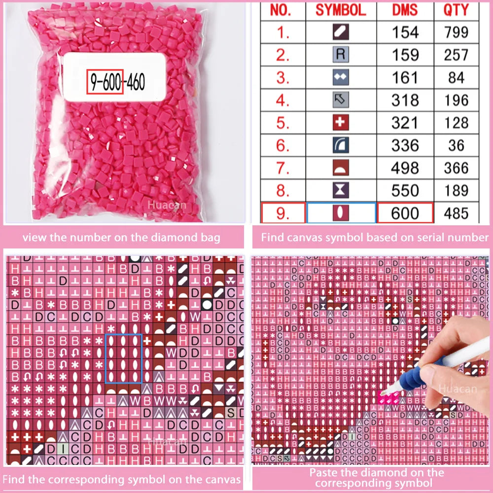 Huacan 5d Diamond Painting New Arrivals Guinea Pig Cross Stitch Embroidery Pet Rat Mosaic Mouse Home Decor