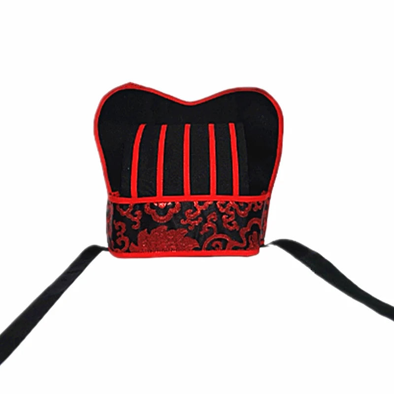 4 styles han dynasty hats chinese ancient dynasty minister hats halloween cosplay cap han clothing accessories carnival cap