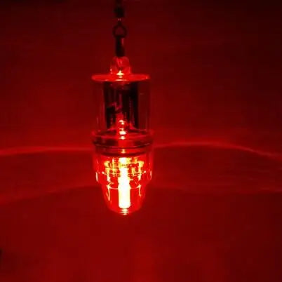Fishing Light Underwater Deep Drop Lights Waterproof Squid Fishing Lure Light Flashing Blinking flash lamp drop fishing Tackle