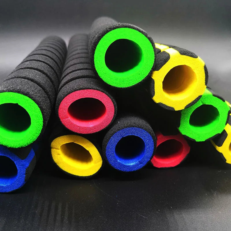 1Pairs 22cm Long Bycicle Grips Motorcycle Handlebar Non-slip Soft Foam Grips Bike Parts Handle Bar Cover Bycicle Accesories