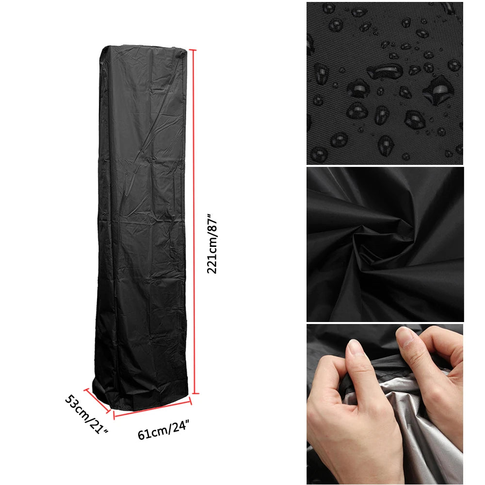 Garden Veranda Patio Heaters Canopy Terrace Dust Cover Outdoor Heater Waterproof Furniture Protector