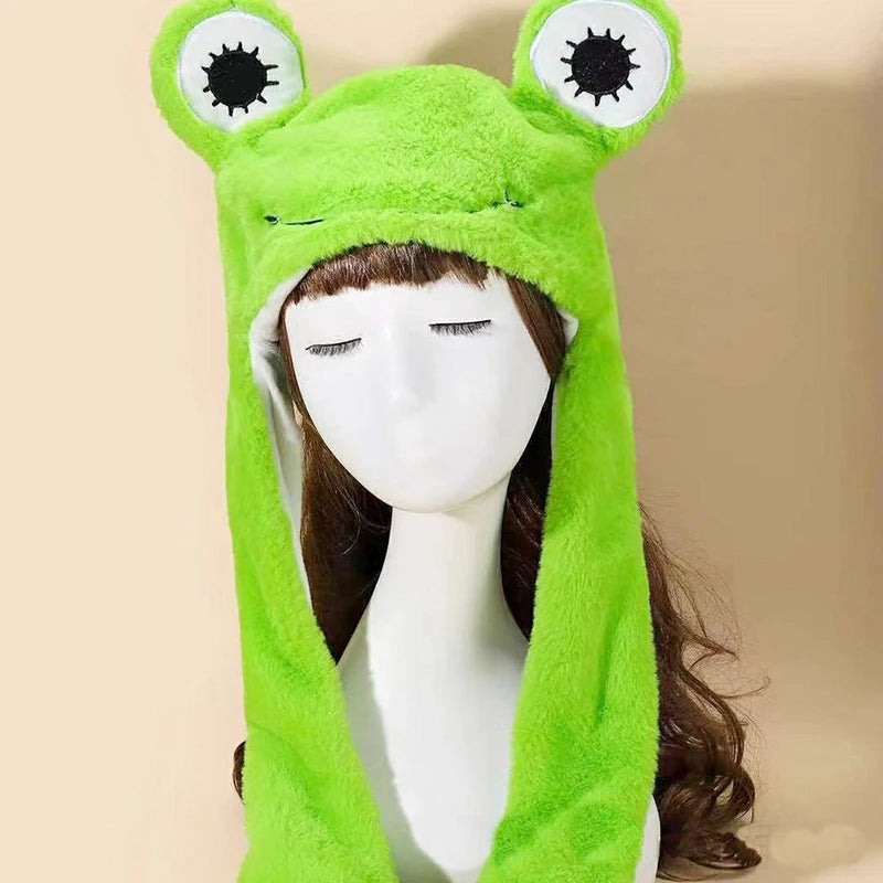 2023 New Halloween Men's and Women's Rabbit Hats Plush Ears Activity Hats Airbag Hats Halloween Christmas Ball Hats