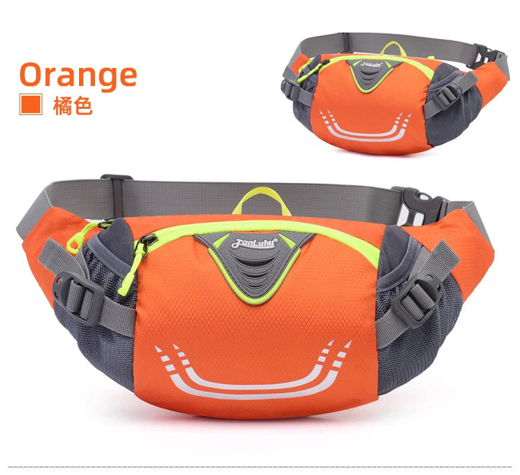 Bike Riding Cycling Running Fishing Hiking Waist Bag Fanny Pack Outdoor Belt Kettle Pouch Gym Sport Fitness Water Bottle Pocket