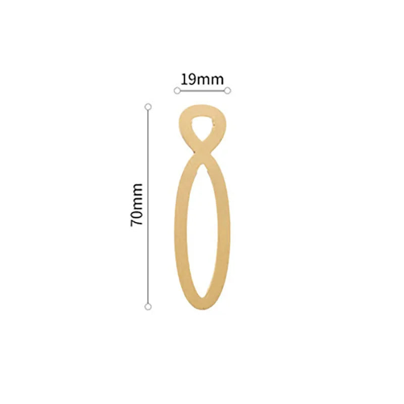 Golden Brass Door Numbers – Custom Decorative Wall Figures for Villas, Hotels, and Dormitories (5cm/7cm)
