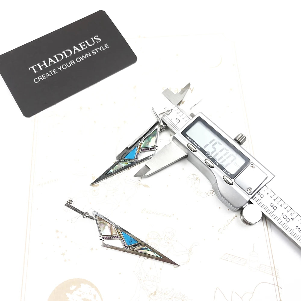 Earrings Triangle,Americans Fine Jewelry For Women,2021 New Summer  Meaningful Ear Gift Powerful Lucky Charm