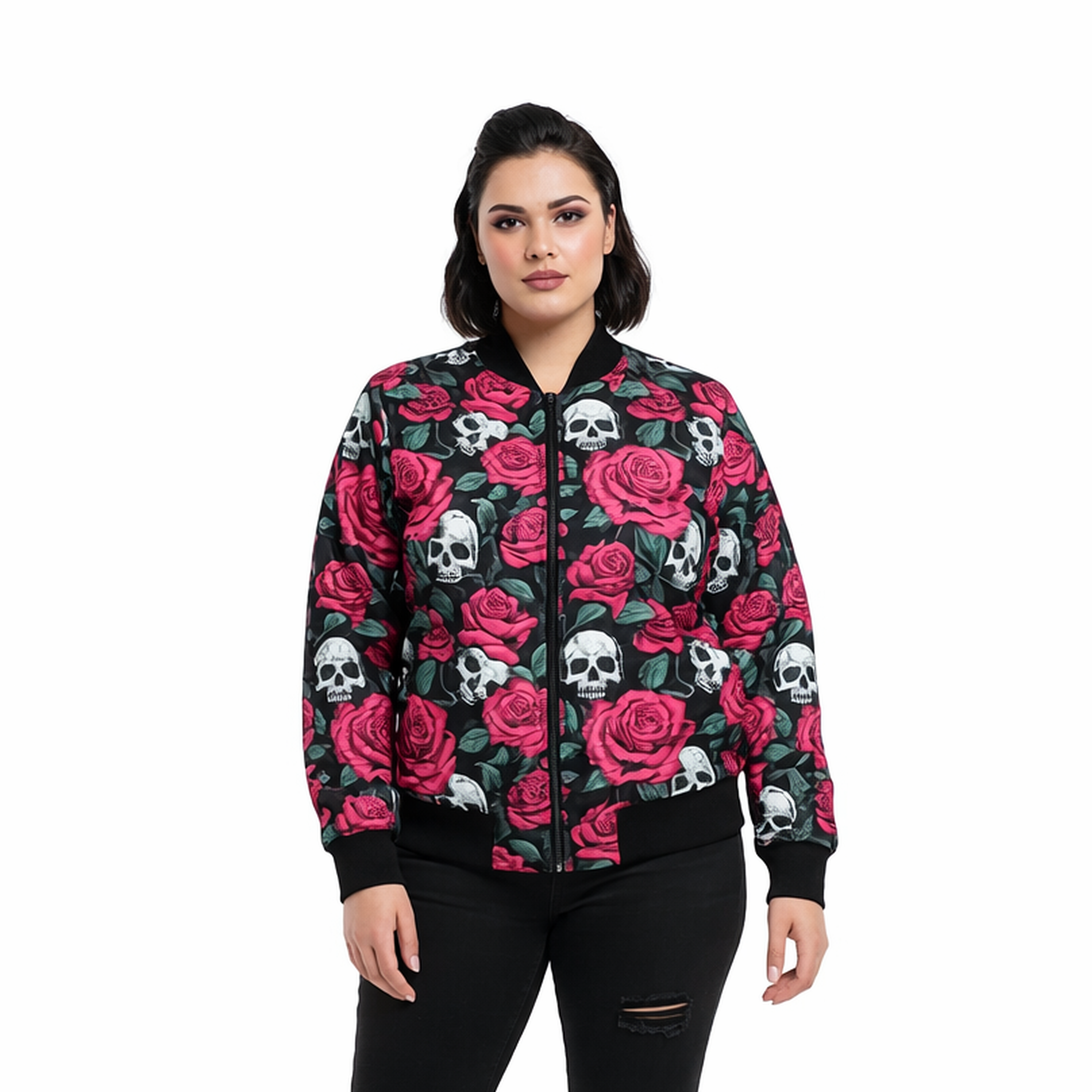 Rebel Rose Women’s Bomber Jacket