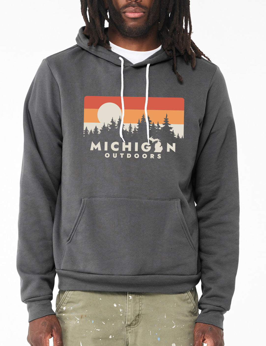 Tree Line - Unisex Hoodie - Asphalt