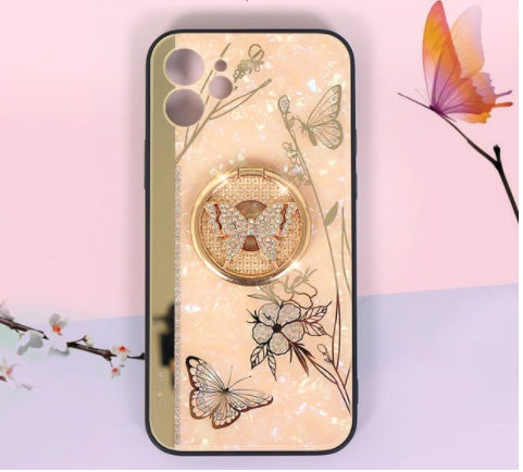 RAMODO Dielianhua Rhinestone iPhone Case