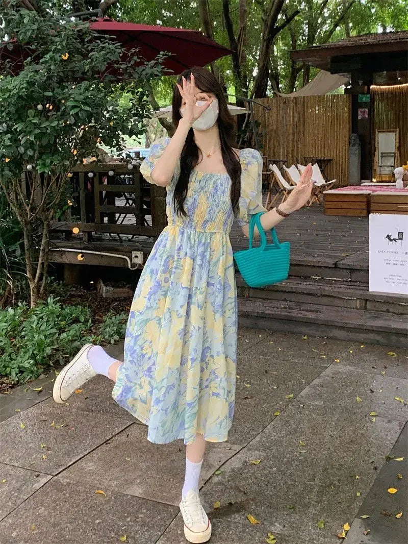 Dresses for Women Holiday Long Loose Woman Dress Birthday Maxi Soft Black Trendy One Pieces Harajuku Xxl Elegant Luxury Hot Chic