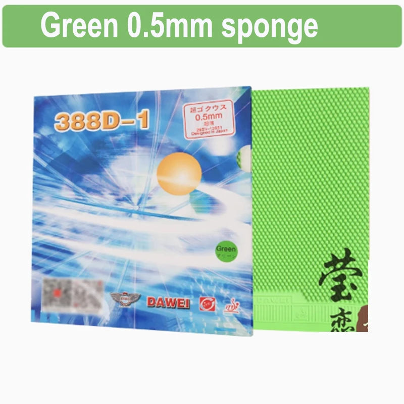 Dawei-Table tennis rackets 388d-1, rubber, long pimples, racquet sports equipment