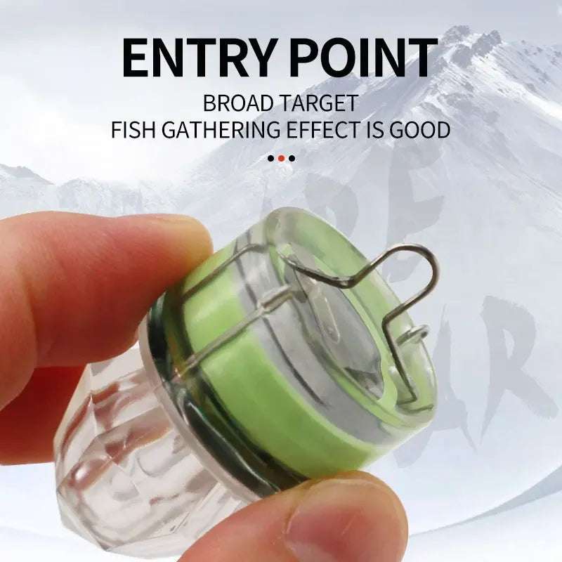 Deep Drop Light Diamond Fishing Light Underwater Activated LED Glow Fishing Lure Attracting Fishing Flash Light Tuna Swordfish