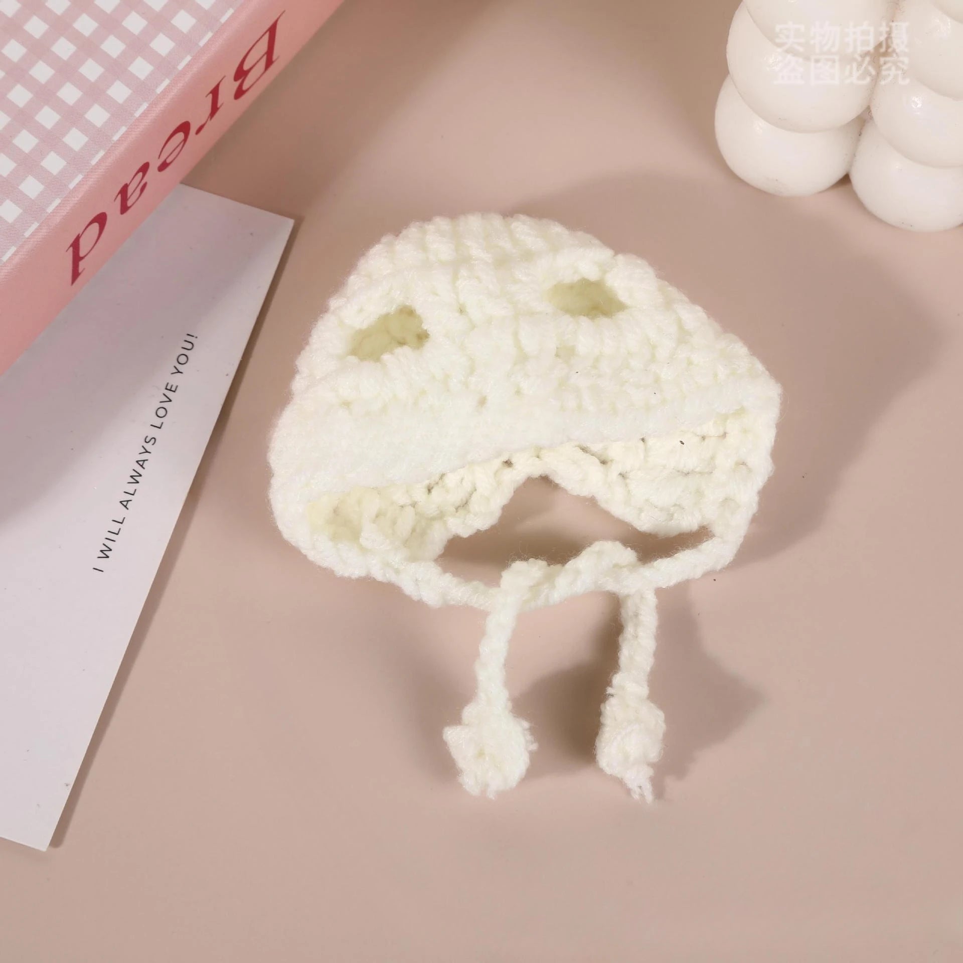 Knitted Hat Is Practical and Versatile Suitable for Labubu Pulling Cloth Doll Headset Creative Doll Doll Wearing Rope Hat