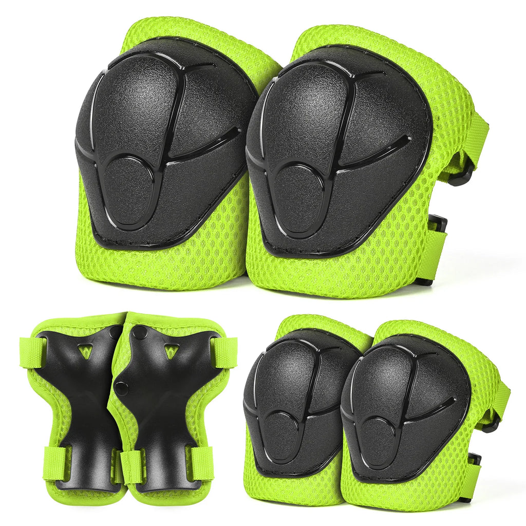 Kids Protective Gear Child Knee Elbow Pads Wrist Guard Sports Protection for Scooter Skateboard Balance Bike Cycling Equipment