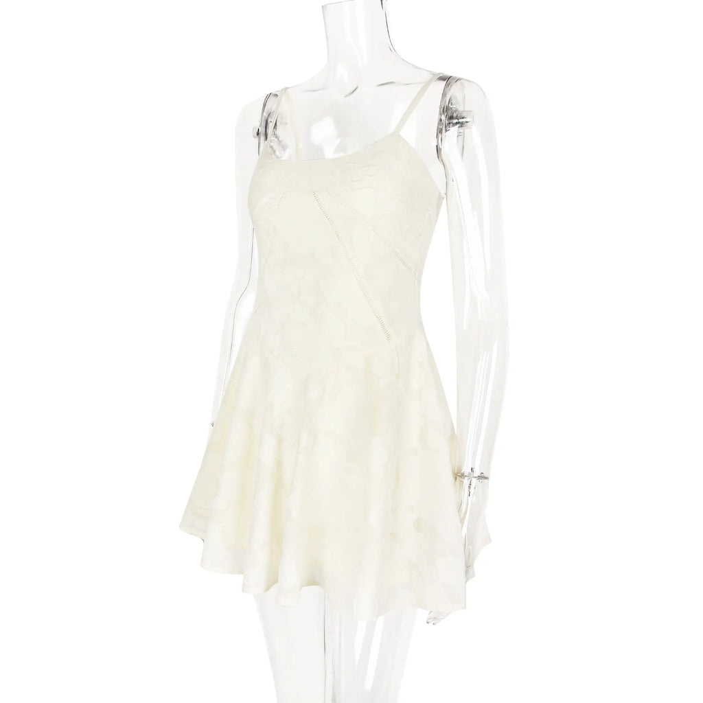 2025 Summer Dresses for Women Fashion Casual  A Line Dress Lace Up Elegant Graduation Birthday Dress