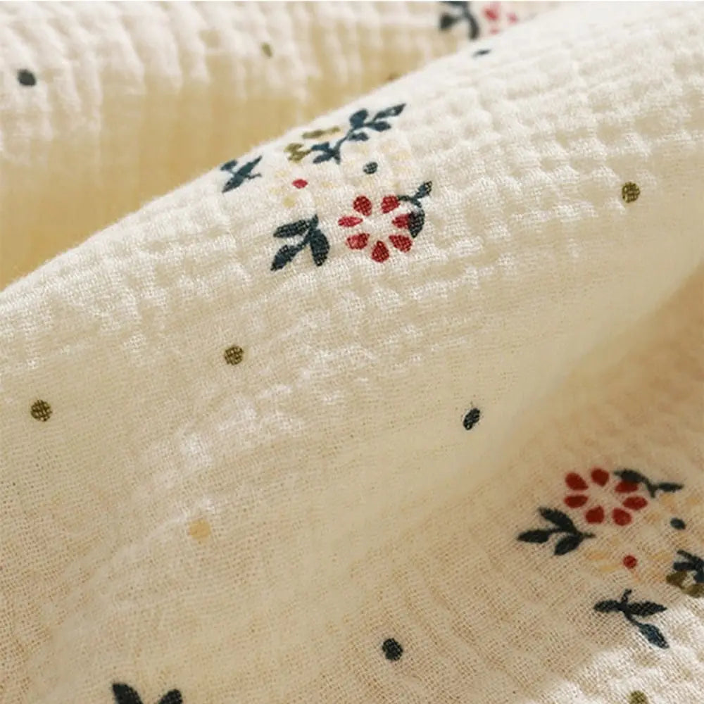Bedding Textiles Cotton Baby Blanket Soft Breathable Cover Blanket for Infant Skin-friendly Thickened Nap Sleeping Rug Sofa