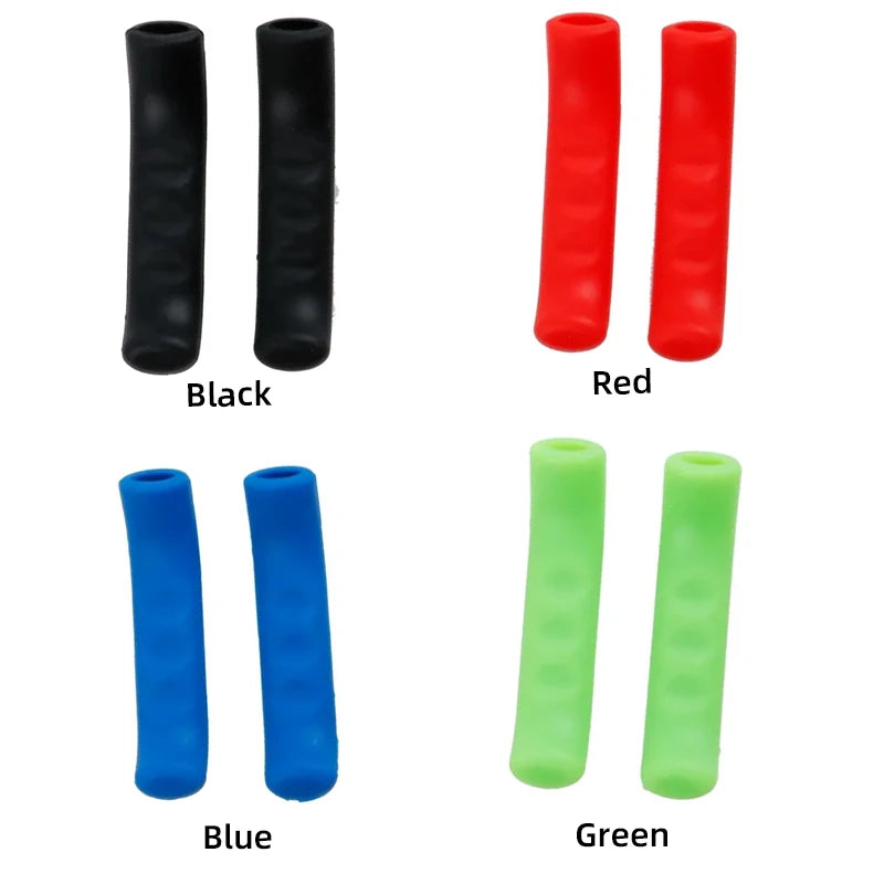 MEROCA 1Pair Bike Brake Lever Protective Silicone Bicycle Lever Grips Bicycle Brake Handle Cover Bicycle Accessories