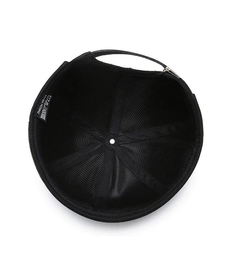 New Fashion Four Seasons Landlord Hats, Men's Street Hip-Hop Hats Beanie Melon Skin Hats, Women's Bare Plate Hats, Women's Tides