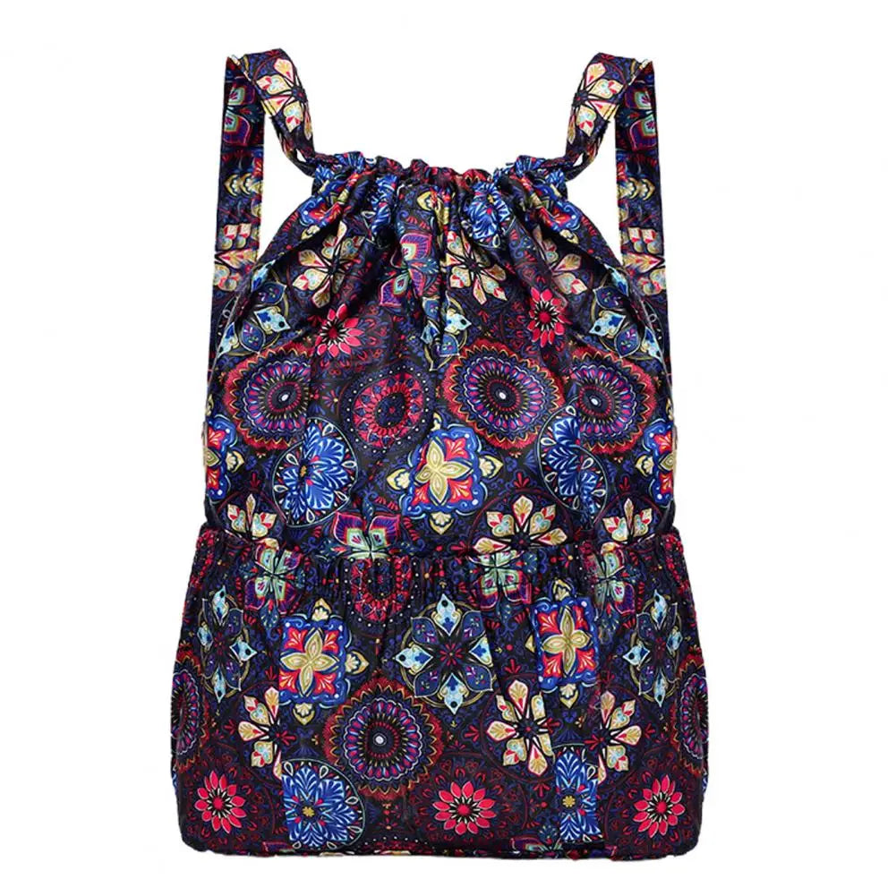 Convenient Travel Backpack  Adjustable Straps Lightweight Women Backpack  Soft Fabric Firm Stitching Rucksack