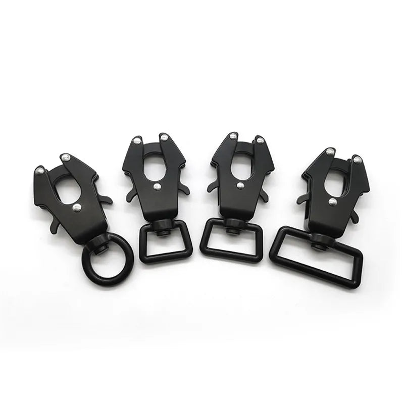 Frog clip, heavy duty quick release and locking dog leash buckle for attaching pet collars outdoor cable Accessories