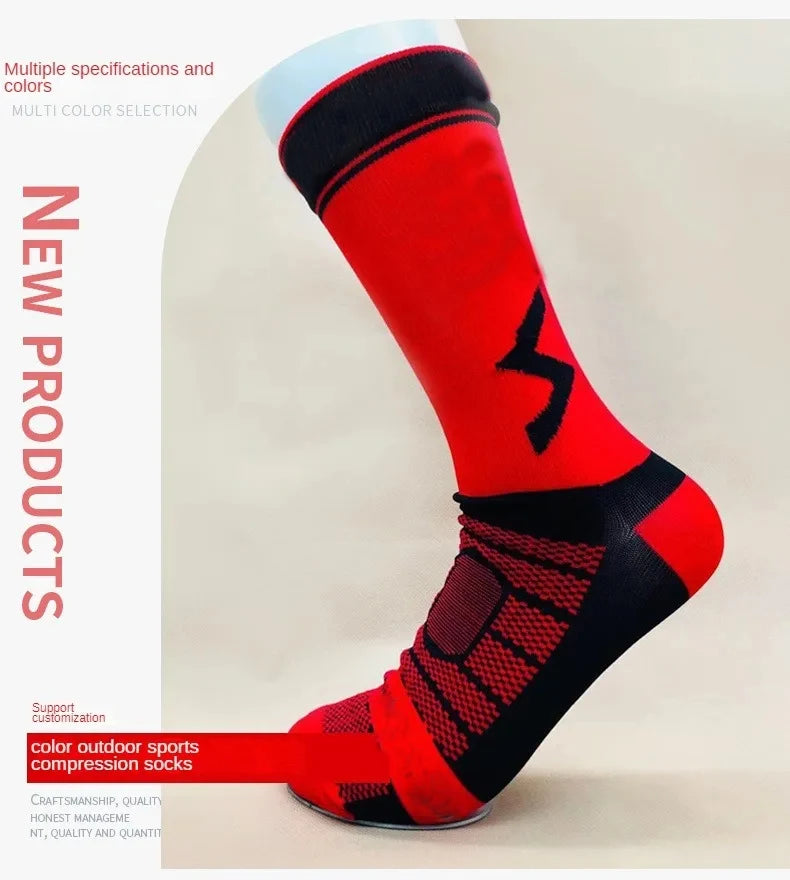 2024 New Professional MEN'S AND WOMEN'S Outdoor Sports Cycling Wear-resistant Cycling Socks Sports Socks