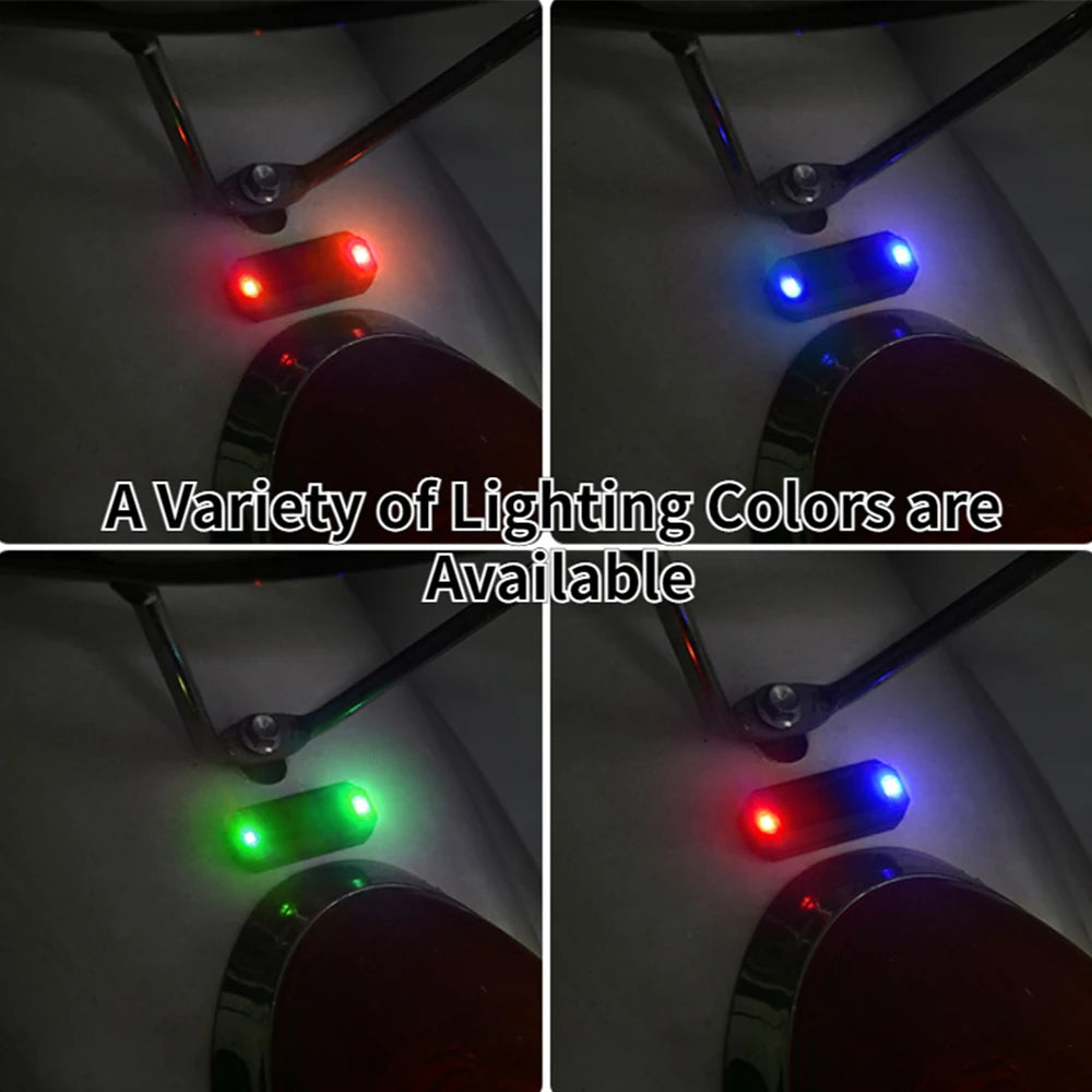 Mini LED Solar Power Car Warning Light Night Security Simulated Alarm Wireless Anti-Theft Caution Lamp Flashing Dummy Alarm Lamp