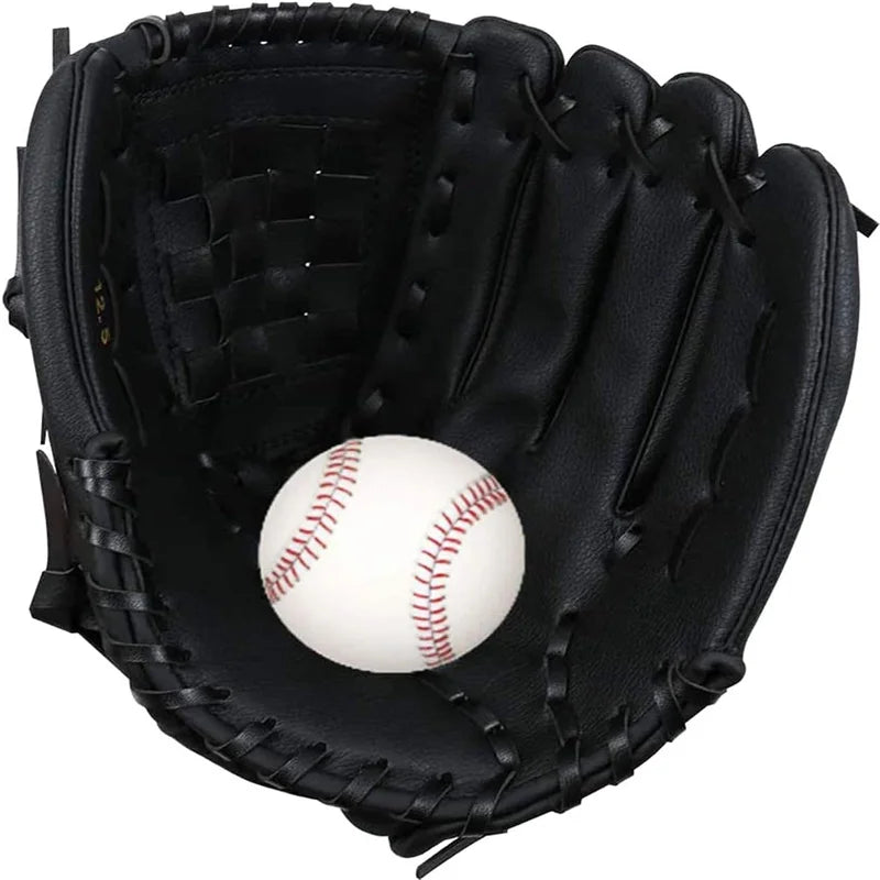 Outdoor Sport Baseball Glove Softball Practice Equipment Size 9.5/10.5/11.5/12.5 Left Hand For Kids/Adults Man Woman Training