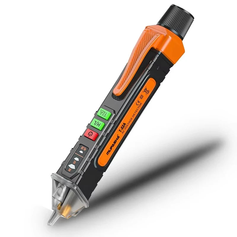 MUFASHA Non-Contact Voltage Detector Electrical Pen AC Voltage Tester Smart Breakpoint Finder 12-1000V