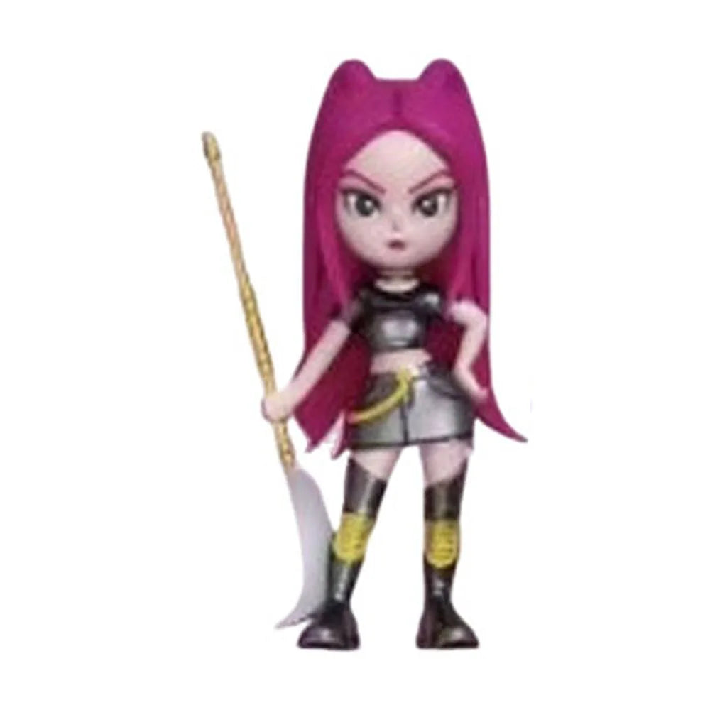 2025 Hot Anime KPop Devil Hunter Doll Vinyl Toy Rumi Mira Zoi Character Vinyl Mask Blind Box Ornament Toy Birthday Gift