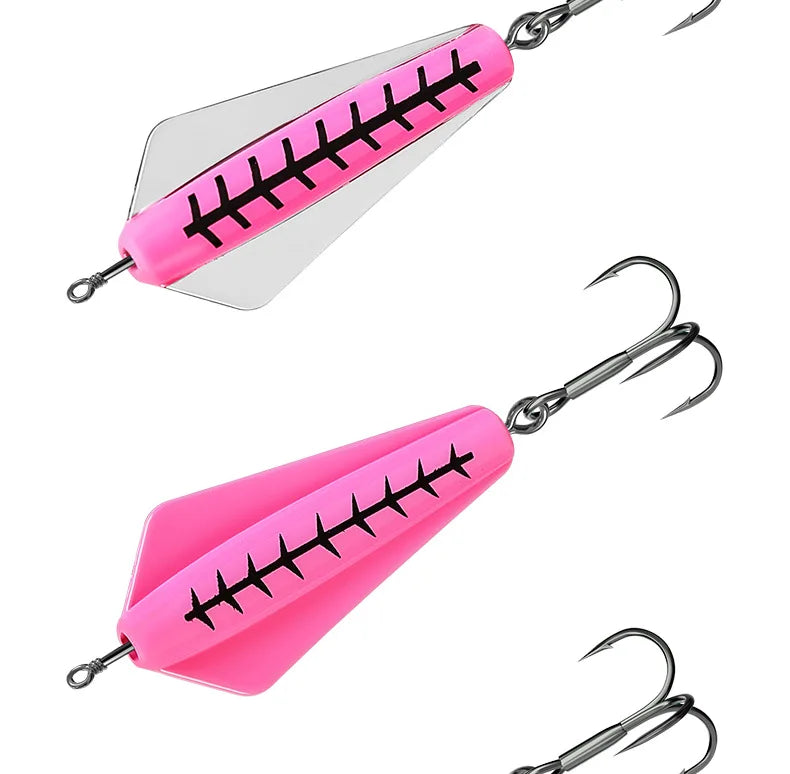 ，Fake Bait Fake Fish Bait Devil Fish Lure Fake BaitvibHard Bait Long Casting Floating Insect King Disc-Shaped Sea Fishing Trout