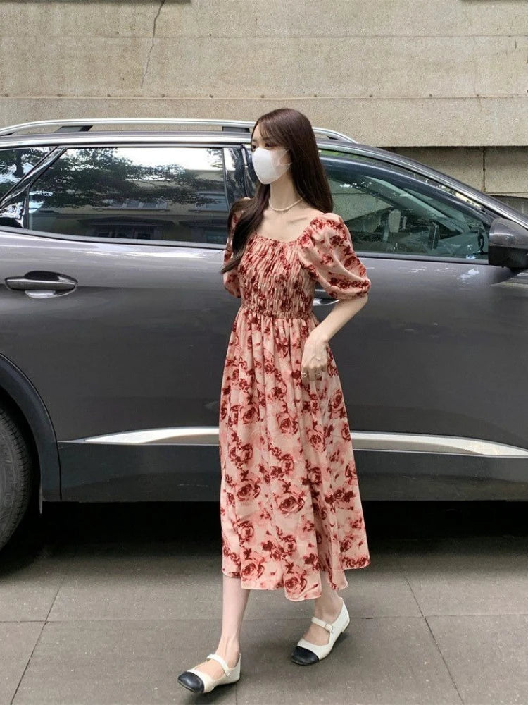 Dresses for Women Holiday Long Loose Woman Dress Birthday Maxi Soft Black Trendy One Pieces Harajuku Xxl Elegant Luxury Hot Chic
