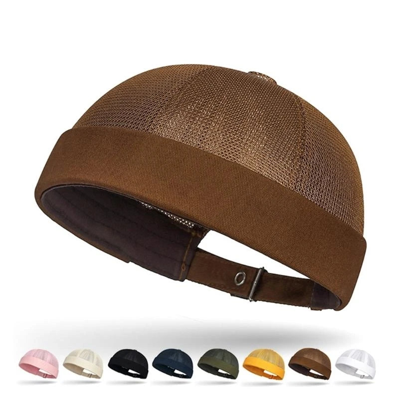 Cool Hat Vintage Casual Hat Handsome Hip Hop Caps Adjustable Harbour Hat Gift for Couple Boys Girls Multicolored Y166