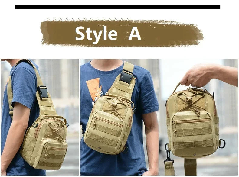 Backpack Tactical Assault Pack  Outdoor Hiking Camping Sling Backpack Waterproof EDC Rucksack Bag Hunting Trekking Travelling