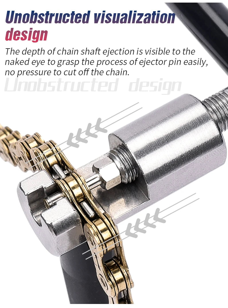 LEBYCLE Bicycle Chain Breaker Bike 1~12 Speed Chain Removal Tool Bike Chains Extractor Cutter Device Bike Chain Removal Tools