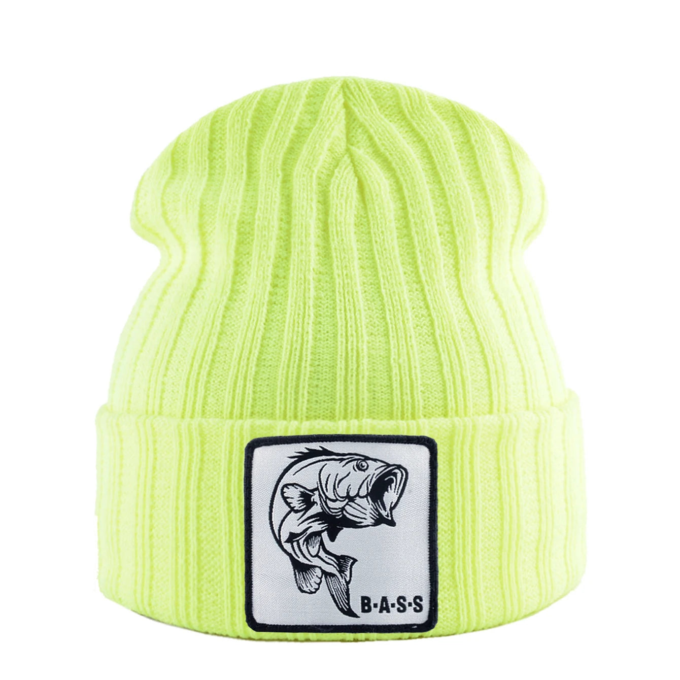 Knitted Skullies Beanie With Animals Patch Men Women Outdoor Casual Sport Hats Autumn Winter Solid Color Hip Hop Beanies
