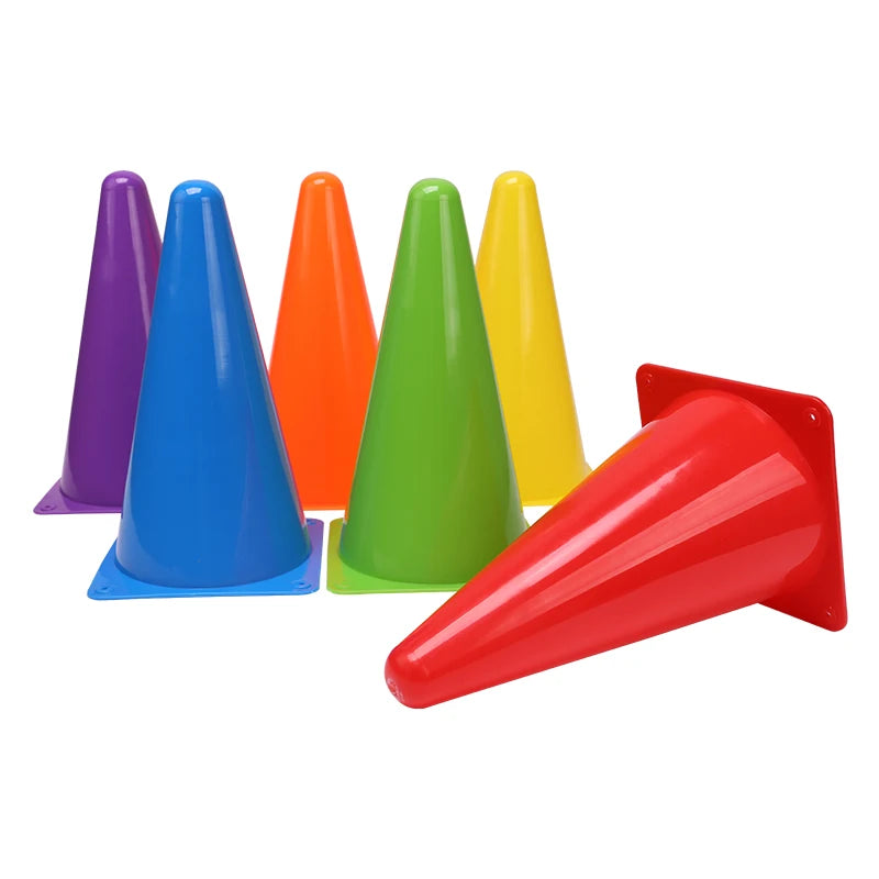 12PCS Durable Sports Football Accessories Soccer Training Marker Equipment Agility Cones