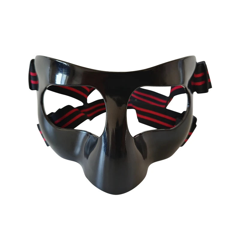 Sports Nose Helmet Basketball Mask Nose Guard Face Shield Protective Mask With Adjustable Elastic Strap Anti-collision Equipment