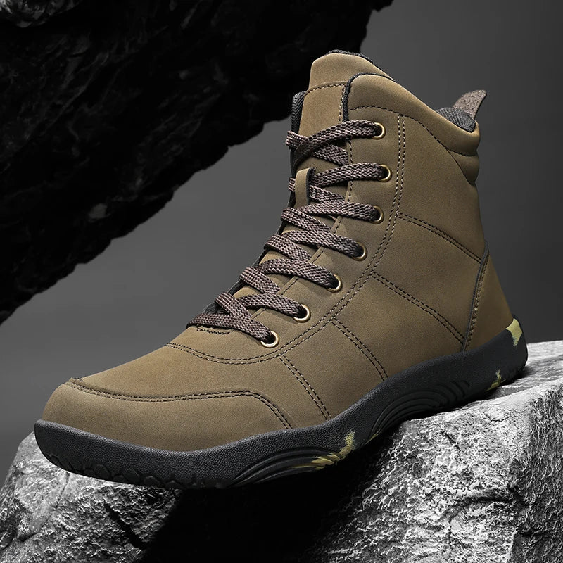 boots men outdoor walking shoes Wide-Toe-Box Barefoot Shoes for Men boots men flats Comfortable casual shoes men mocassin