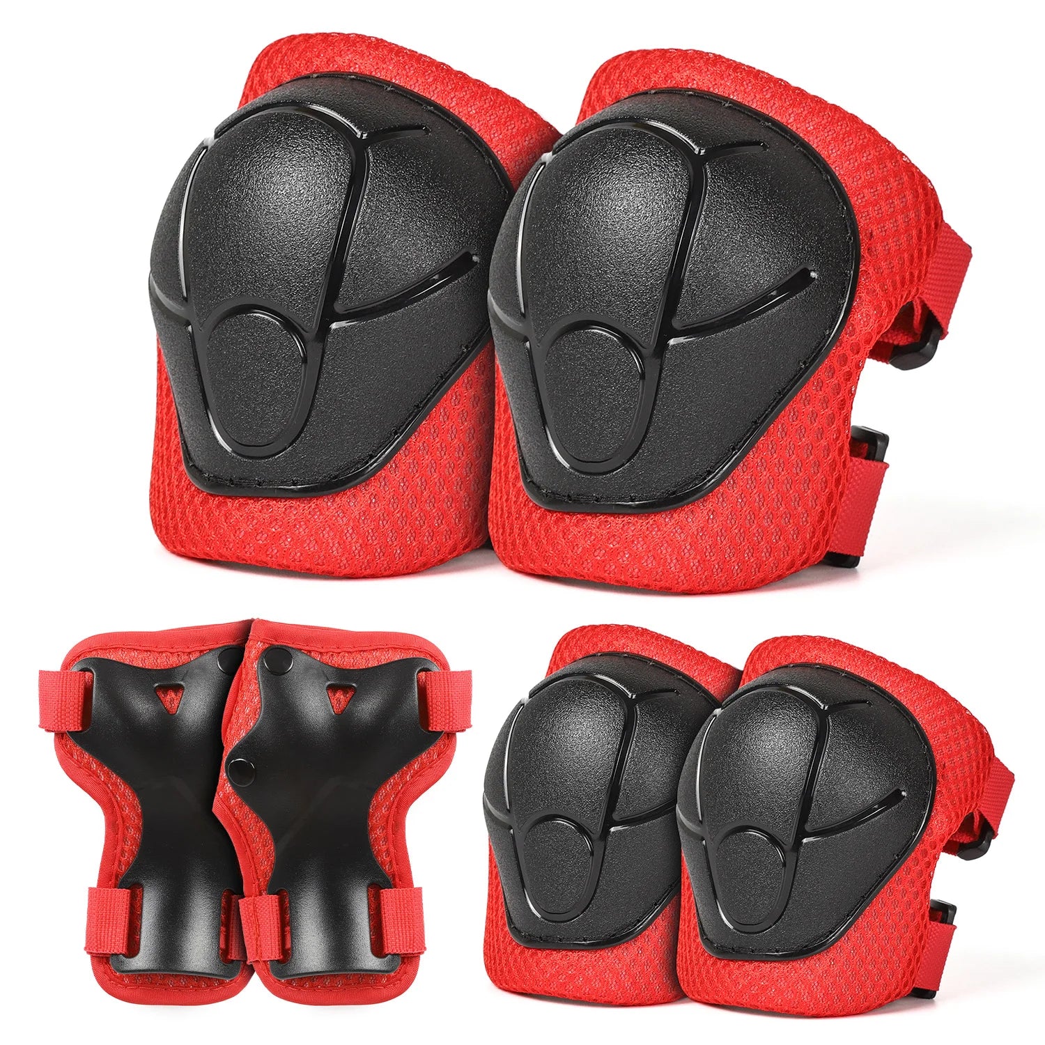 Kids Protective Gear Child Knee Elbow Pads Wrist Guard Sports Protection for Scooter Skateboard Balance Bike Cycling Equipment