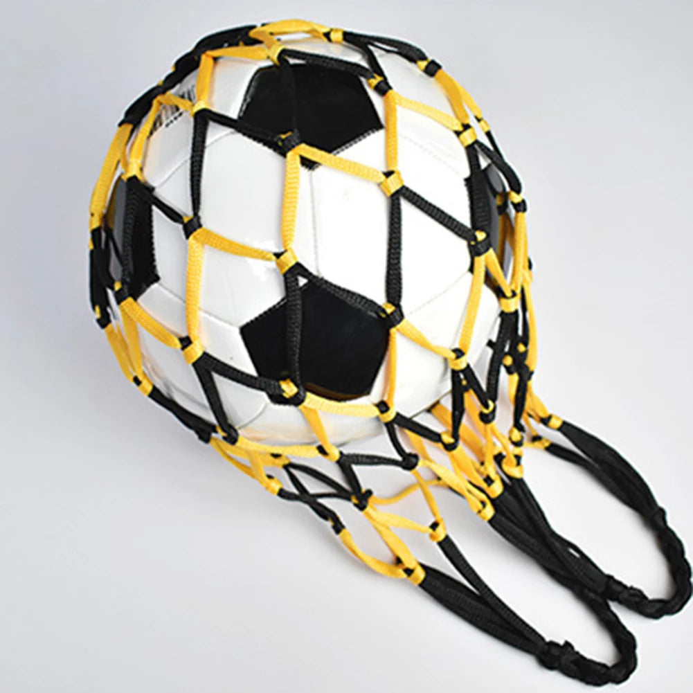 Sports Ball Holder Youth Football Self Trainer Football Net Bag