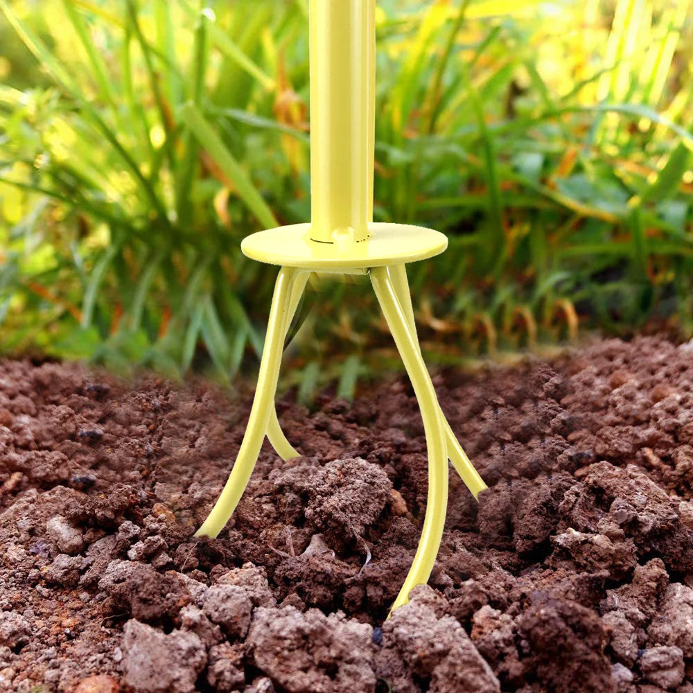 Garden Claw Tool Twist Tiller Labor-saving Soil Catcher Weeder Punch Soil Turning Tool Manual Digger