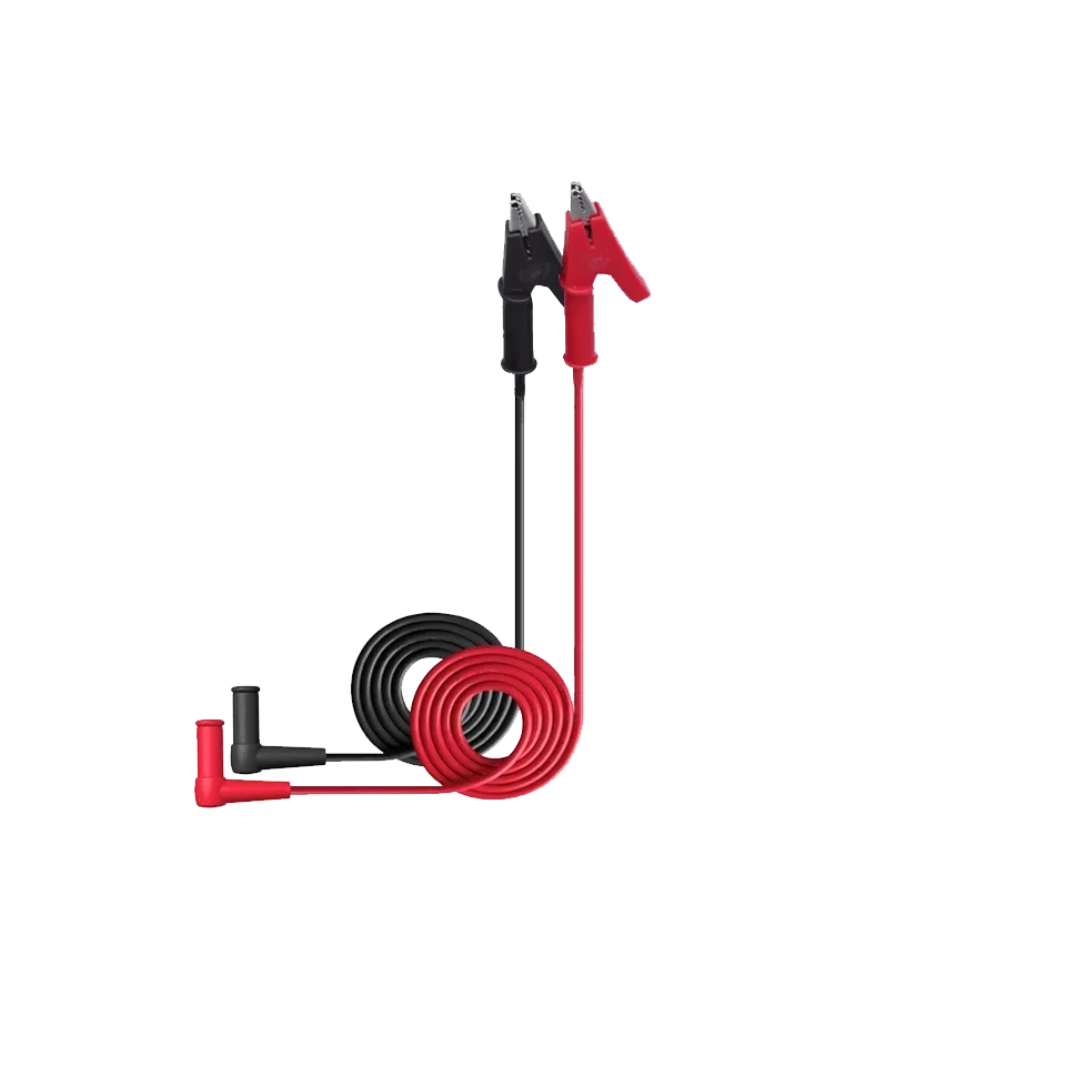 20A 90CM Alligator Clip to Banana Plug Test Cable Lead Connector Dual Probe 4mm Crocodile Clip For Multimeter Measure Tool