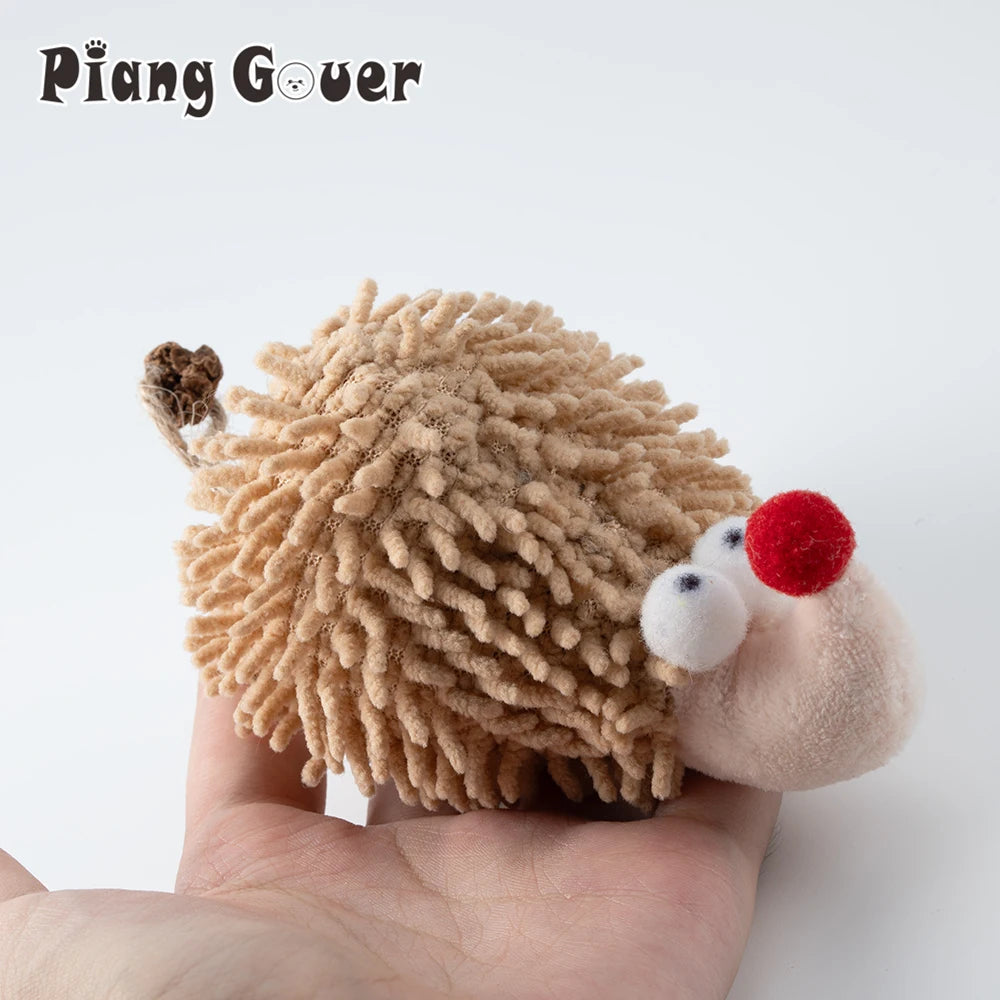 Plush Hedgehog Mouse Mint Cat Toy Simulation Interactive Plush Pet Toy
