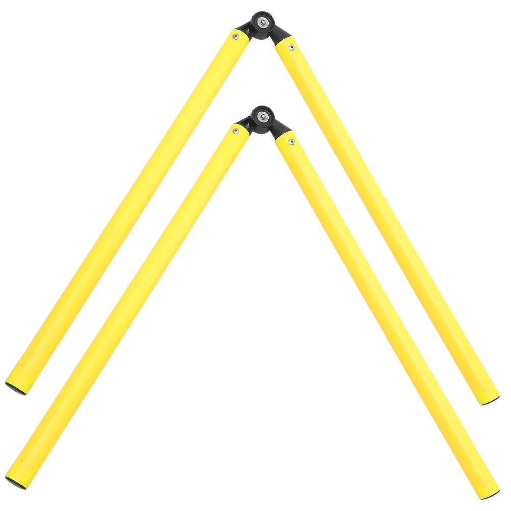 2Pcs Training Equipment Soccer Drill Equipment Football Agility Poles Football Training Aids Soccer Sign Pole Hurdling Training