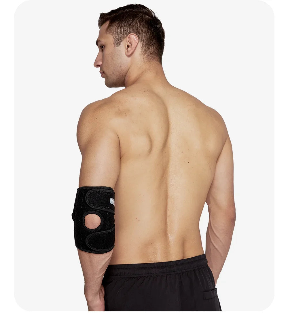 Fitness Basketball Cycling Outdoor Sports Elbow Protection With Spring Support Breathable Pressure Fixation Protective Equipment