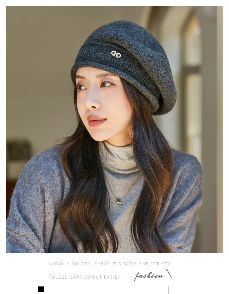 Slouchy Beanies for Women Winter Hats Soft Warm Beanie Hat Ladies Knitting Skull Beanies