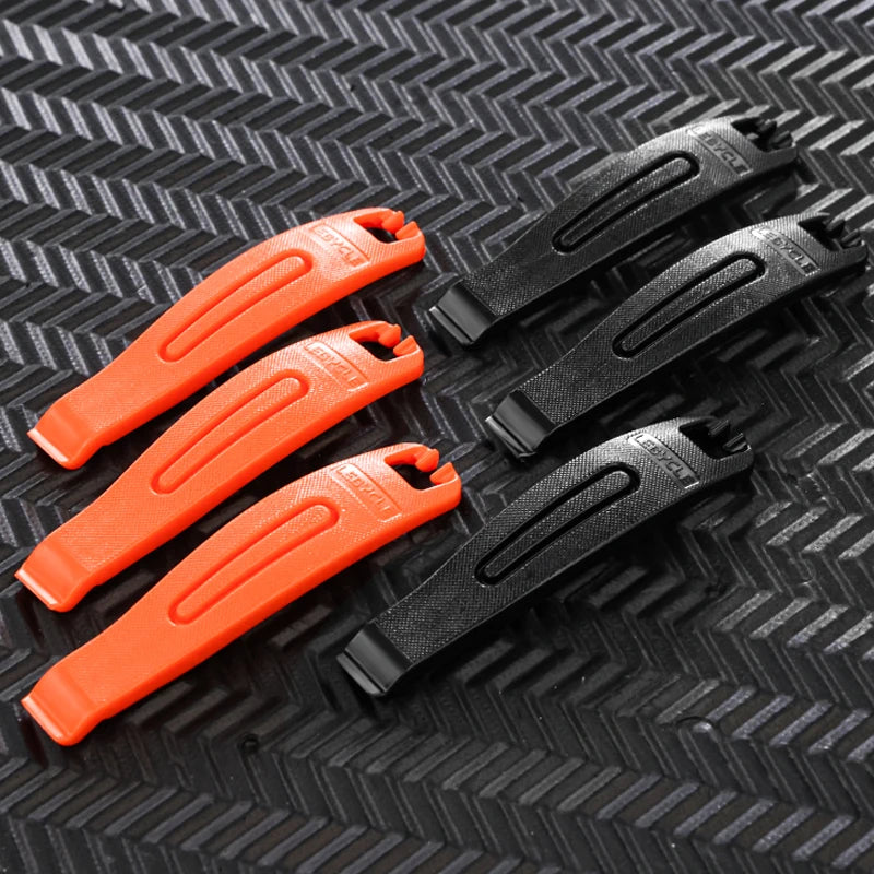 LEBYCLE 3PCS Bicycle Tire Lever MTB Road Bike Tire Pry Bar Ultralight Bike Tire Change Rim Spoon Cycling Crowbar Removal Tools